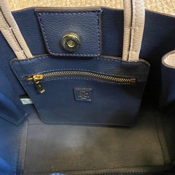 Ann Taylor Pebbled Signature Mini Tote - Picture 6 of 11